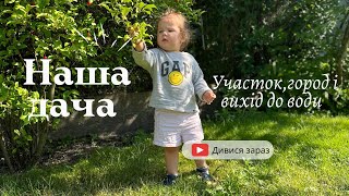 Життя в селі | огляд - будинок, клумби, грядки, подвірʼя