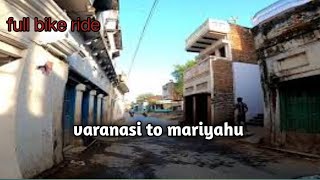 Varanasi to mariyahu