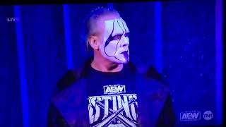 THE #iCON #STING Debuted on #AEW