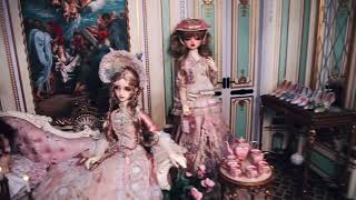 1/3 scale Baroque / Versailles style Doll House for BJD (Volks Superdollfie)