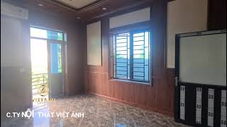 Thi công ốp nhựa PVC NANO phòng ngủ tại Hà Nam 0988457775