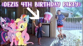 MY LITTLE PONY PARTY | DEZI TURNS FOUR