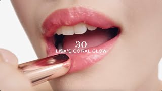 Lip Idôle Squalane-12 Butterglow™ Shade 30 Lisa’s Coral Glow | By Lancôme