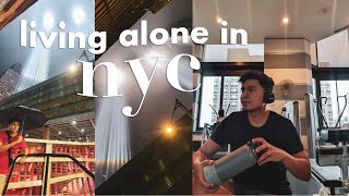 NEW YORK CITY VLOG 🌥 adulting episode: social security, gym routine, laundry, groceries & more!