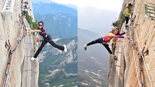 The Most Dangerous Hiking Trails in the World | China's Landscapes | Stunning Views on the Cliff