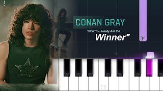 Conan Gray - Winner | Piano Tutorial