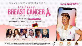 THE 4th ANNUAL BREAST CANCER AWARENESS CONCERT-SOUL DYNASTY GROUP