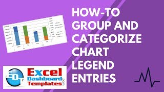 How-to Group and Categorize Excel Chart Legend Entries