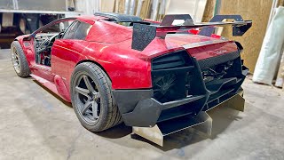 Reviving the Cheapest Lamborghini Murcielago Ever - Rear Diffuser And Tail Lights