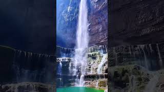 China's Divine Waterfalls: Journey Through Nature's Wonders #shorts