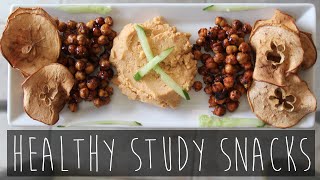 Simple & Healthy Back to School Study Snack Recipes | Eva Chung