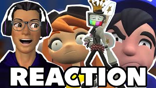 PUZZLEVISION STRIKES AGAIN!! | SMG4 INSIDE OUT (Reaction Video)