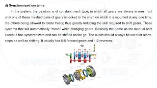 Different types of gear and power transmission systems in tractors