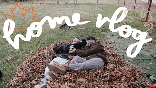 my first HOME vlog | enjoying fall!