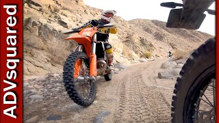 First Chance to Ride Last Chance Canyon - Red Rock Canyon State Park ✧KTM and Beta Dirt Bike Ride✧