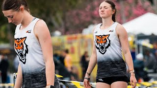 Sports Highlight Idaho State college women's high jump