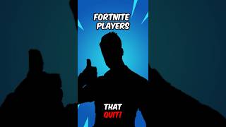 The best fortnite players that quit! #shorts