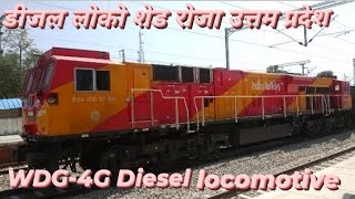 WDG-4G Diesel locomotive * Diesel loco shed roza (Shahjahapur) Uttar  Pradesh *@ManojDey