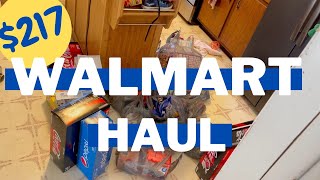 $217 Walmart Grocery Haul