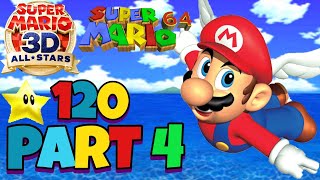 Super Mario 3D All-Stars - Super Mario 64 All 120 Stars Part 4 (NO COMMENTARY)