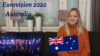 Eurovision 2020 - Australia - Reaction to Montaigne "Don't Break Me"