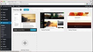 6 - WordPress Themes & Installation