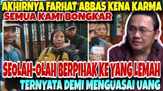 AKHIRNYA FARHAT KENA KARMA‼️ KEDOK DIA SEOLAH-OLAH MEMBELA AGUS TERNYATA DEMI MENGUASAU UANG DONASI