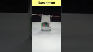 Simple Water Experiment 😨 #shorts #youtubeshorts