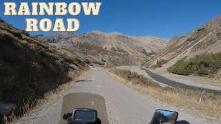 Adventure Riding New Zealand - Rainbow road - Suzuki Dr650