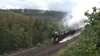 40 Jahre IGE Erlebnisreisen Sonderfahrt  Dampfspektakel Auf der Schiefe Ebene  10.09.2022 (HD)