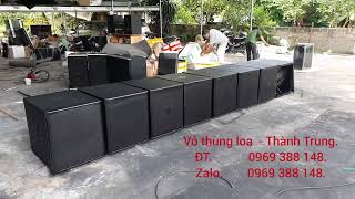 Vỏ thùng sub mặt đơn bass 50 gửi các bác ngày cuối tuần. Đt 0969 388 148