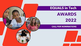 Call for nominations: 2022 EQUALS in Tech Awards