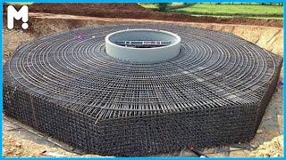 Amazing Wind Turbine Farm Installation From Scratch - Electrical Engineering on Another Level