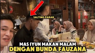 VIRAL !! MOMEN MAS IYUN SALTING KETIKA KETEMU BUNDA FAUZANA DI JAKARTA SAAT MAKAN MALAM