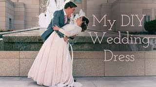 How I Made my own Wedding Dress 👰