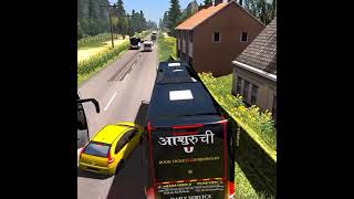 Indian Volvo Bus Driving  | Bus driving | Indian bus status | Volvo bus shorts | #shorts #volvobus