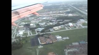 United 757-224 Onboard approach, landing, and taxi-in at Houston Bush Int'ctl KIAH