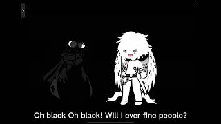 Will I ever find people?(rainbow friends gacha black and white)