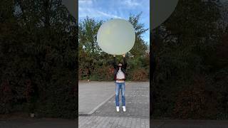 XXL Ballon🎈fliegt zum Mond😳