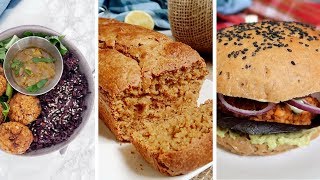 Une Journée Dans Mon Assiette Vegan 🍠 + Recettes Cake Au Citron Et Pain Buns Vegans Et Sans Huile