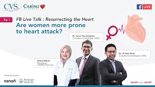 CVSKL: Ep 1 Are Women More Prone to Heart Attack?