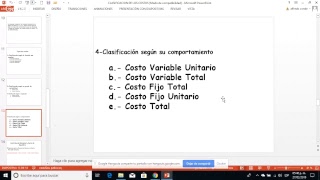 CLASIFICACIÓN DE LOS COSTOS