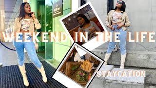 Living in Shenzhen || HILTON STAYCATION + CHILLING IN FUTIAN Pt1