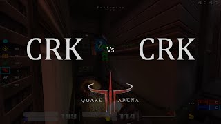 CRK vs CRK POV UnR Quake 3 Arena CTF q3wcp14 2003-11-01 2v2 Teammates