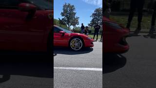 Supercar asmr🔥😍Ferrari r8 corvette bmw car meet exit exhaust sounds #carculture #hoonigan