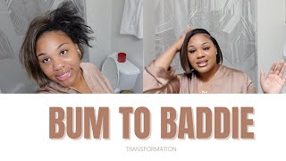 2022 SUMMER BUM TO BADDIE MAKEOVER|SUMMER BOB|TRANSFORMATION