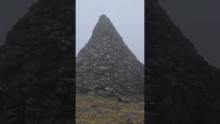 Cairn Table Summit in the Fog #scotland #hillwalking #winter