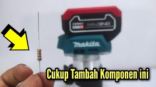 Modif Baterai Cordless LXT 20v agar bisa dipakai Untuk Tools Makita Ori