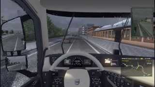 Euro Truck Simulator 2 [#6] Евро -Тур .Всё как обычно.  [720p]