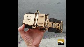 Kenworth T800 laser cut model